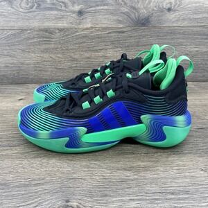 Adidas Exhibit Select 2.0 Basketball Shoes Lucid Blue Green JS0642 Women's 8